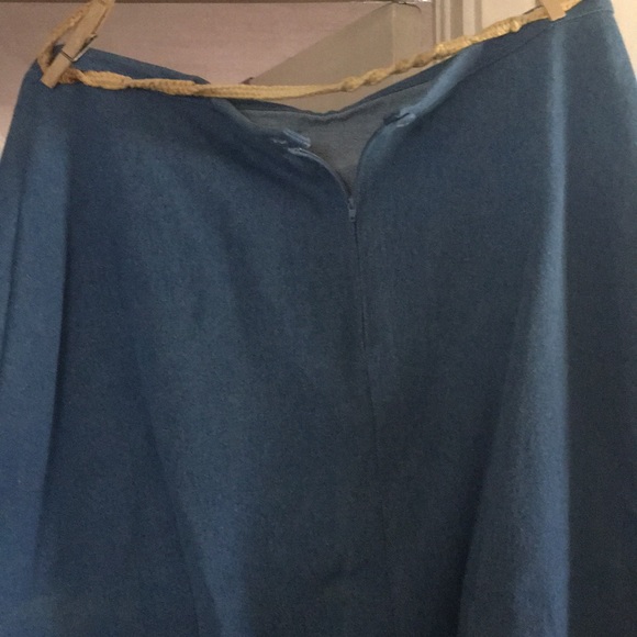 Hand made lightweight denim two piece dress - Picture 4 of 7